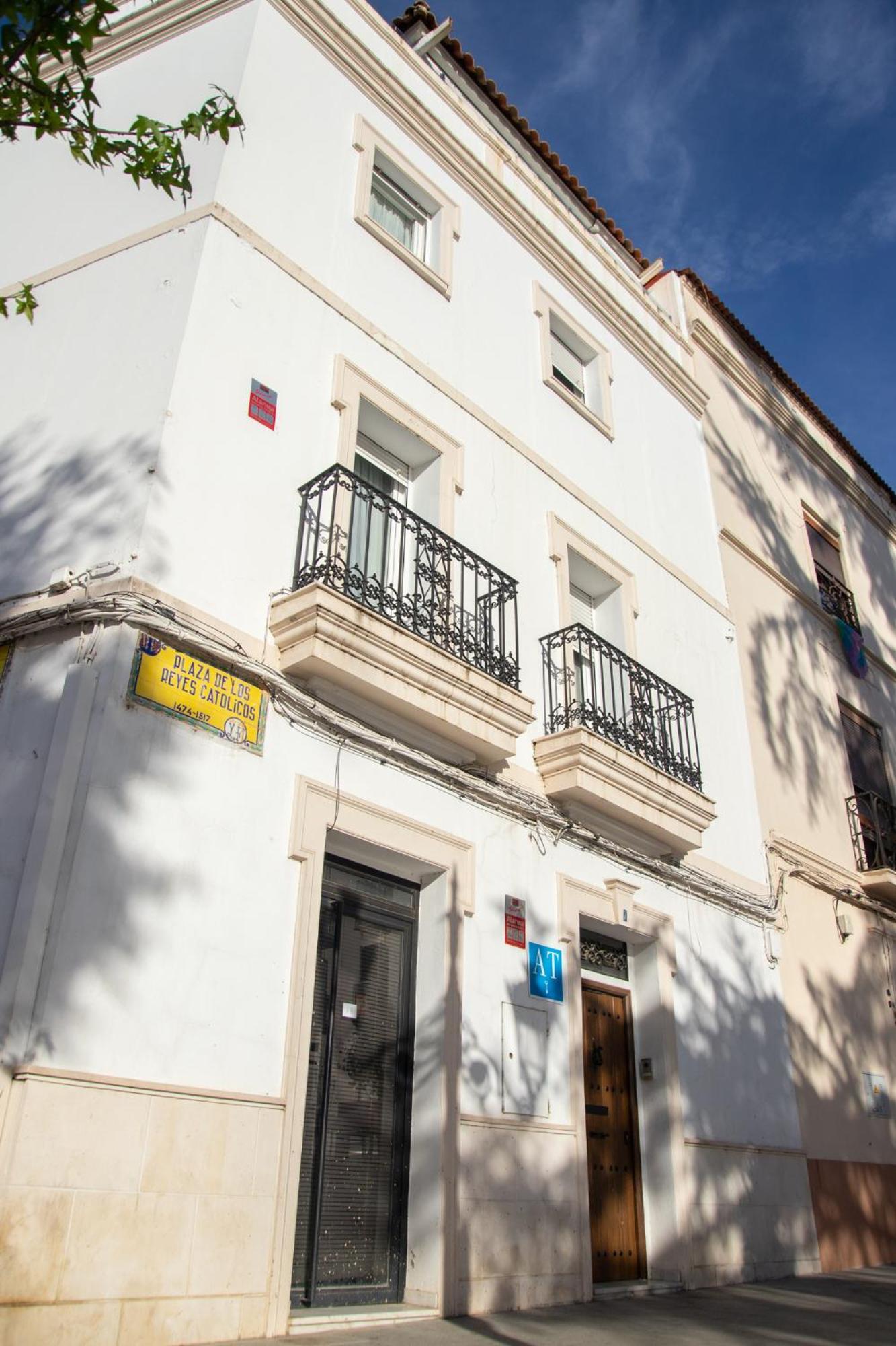Alojamientos Puerta Palma Estudio Badajoz Exterior foto