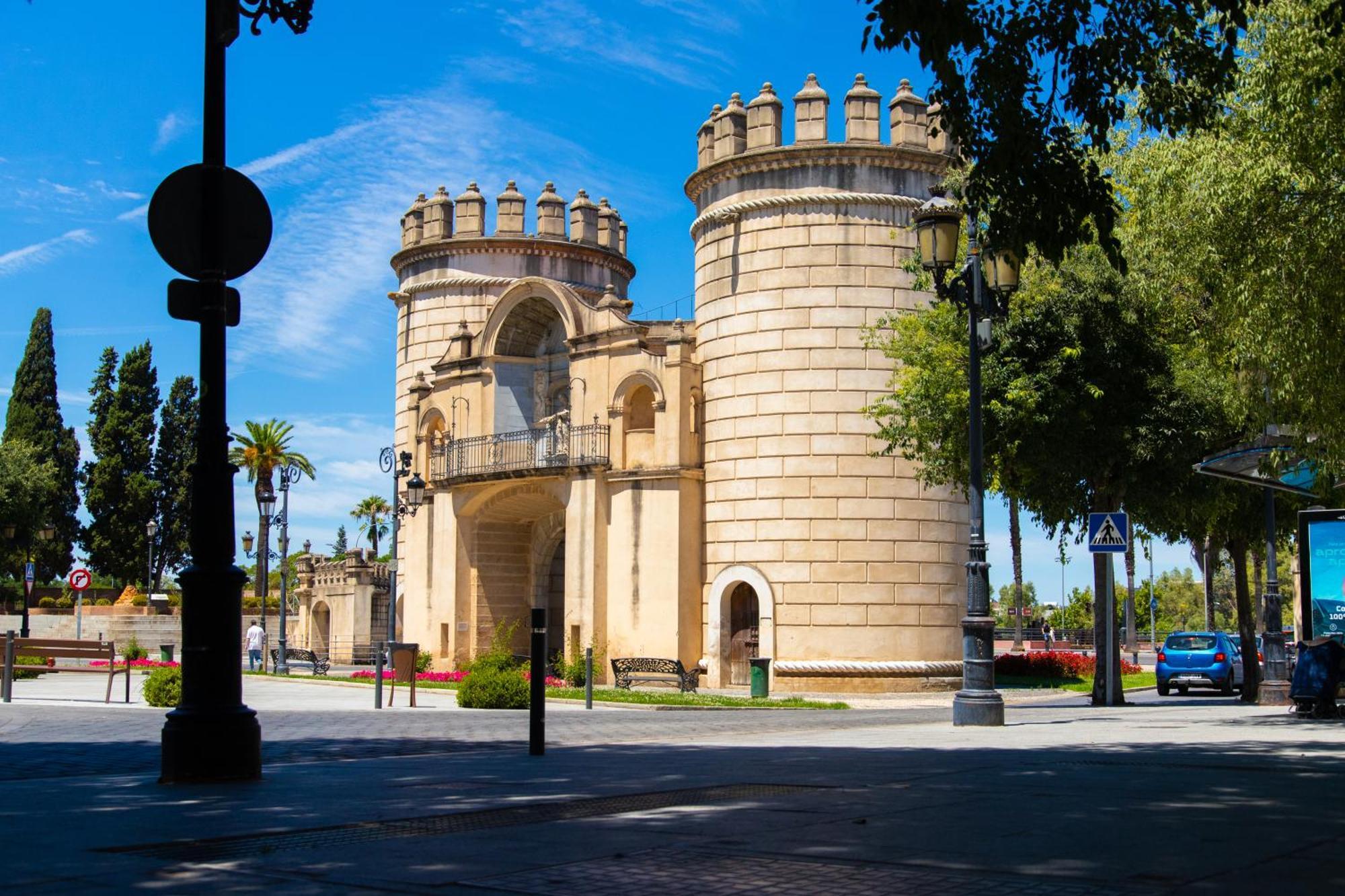 Alojamientos Puerta Palma Estudio Badajoz Exterior foto